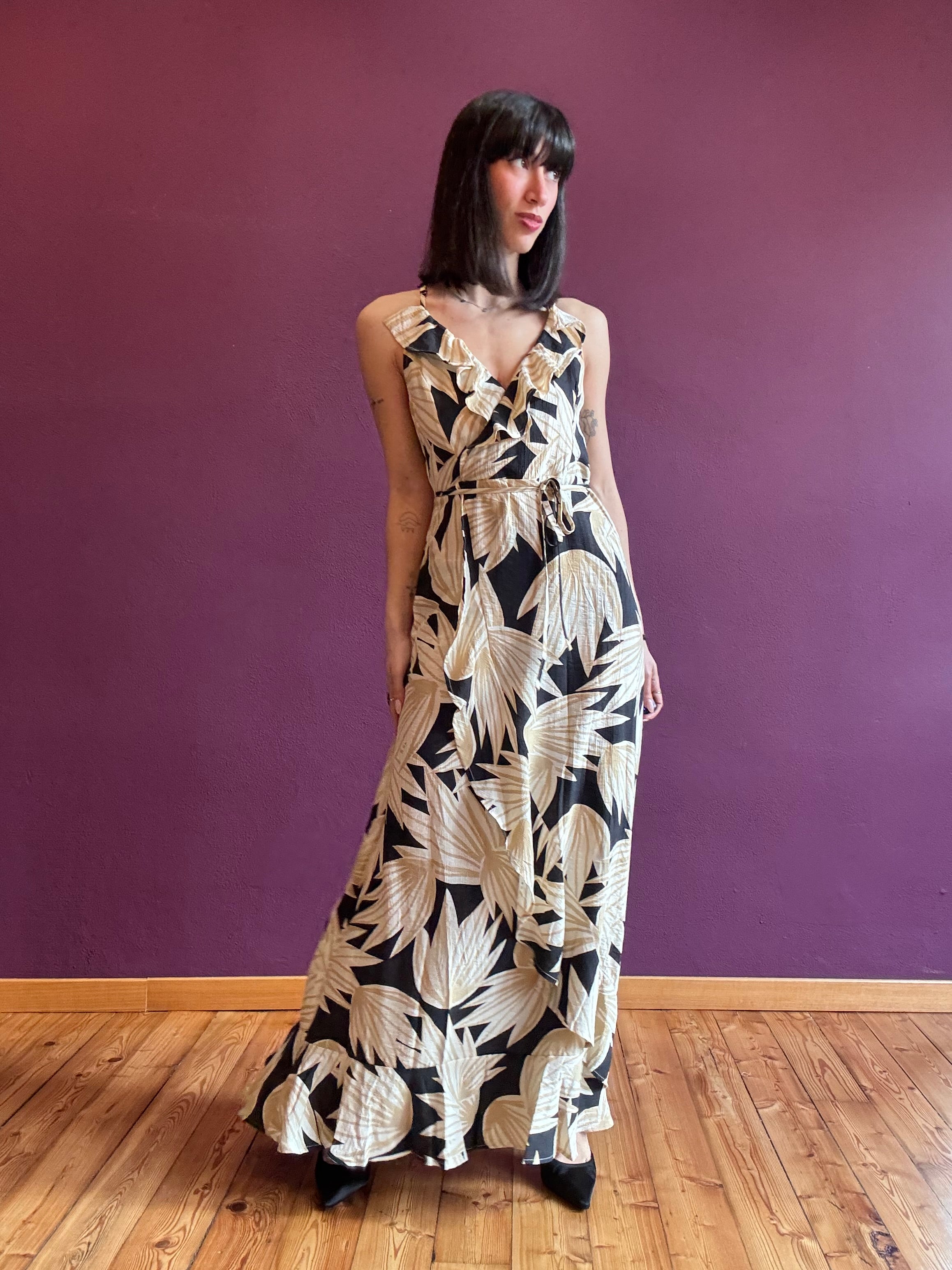 ava maxi dress Ava patterned dress – Dandy-abbigliamento