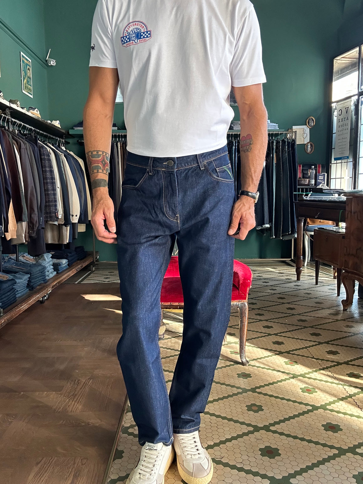Jeans Yellowstone cropped fit
