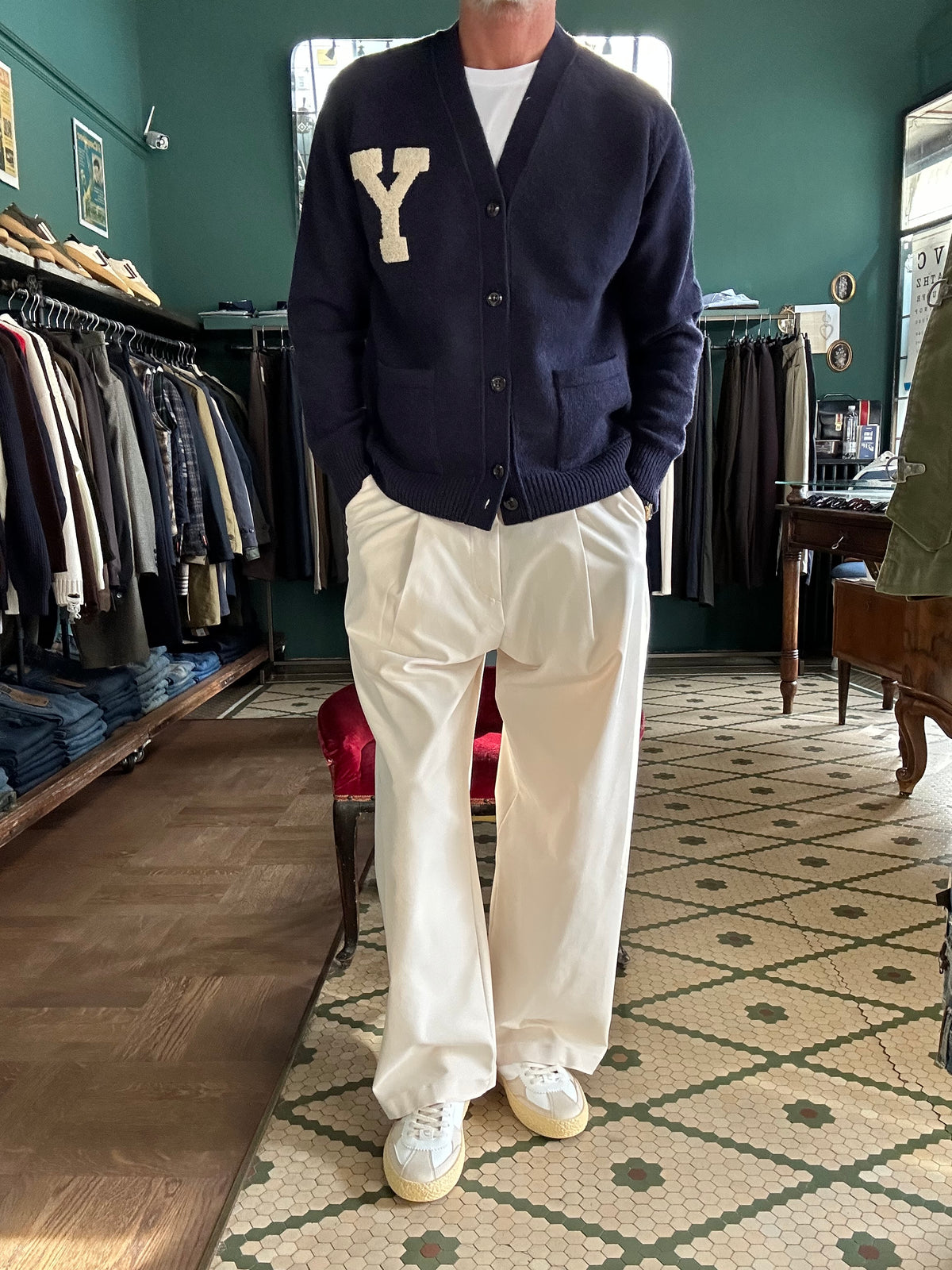 Pantalone over size made in Italy