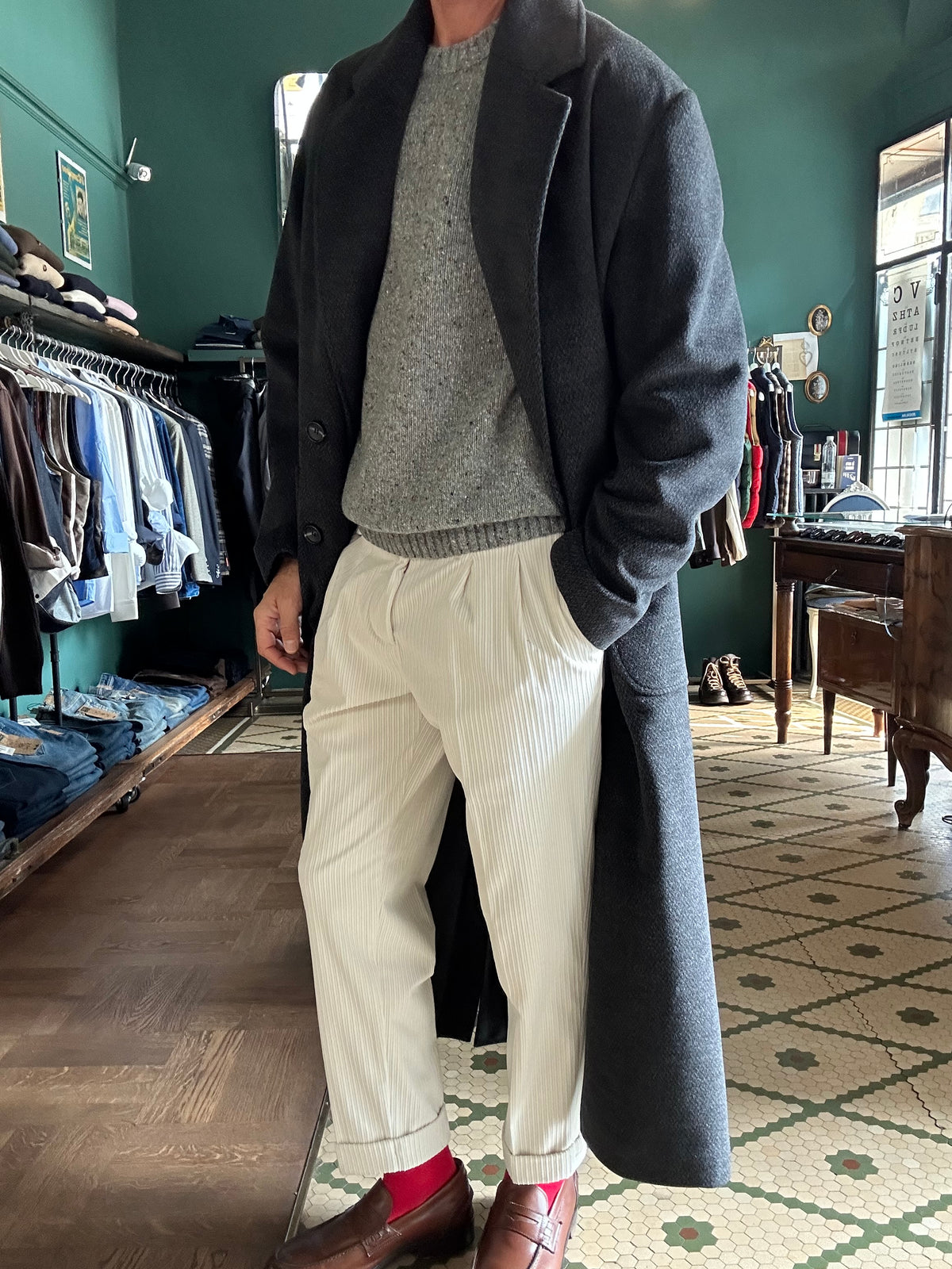 Cappotto lungo made in Italy