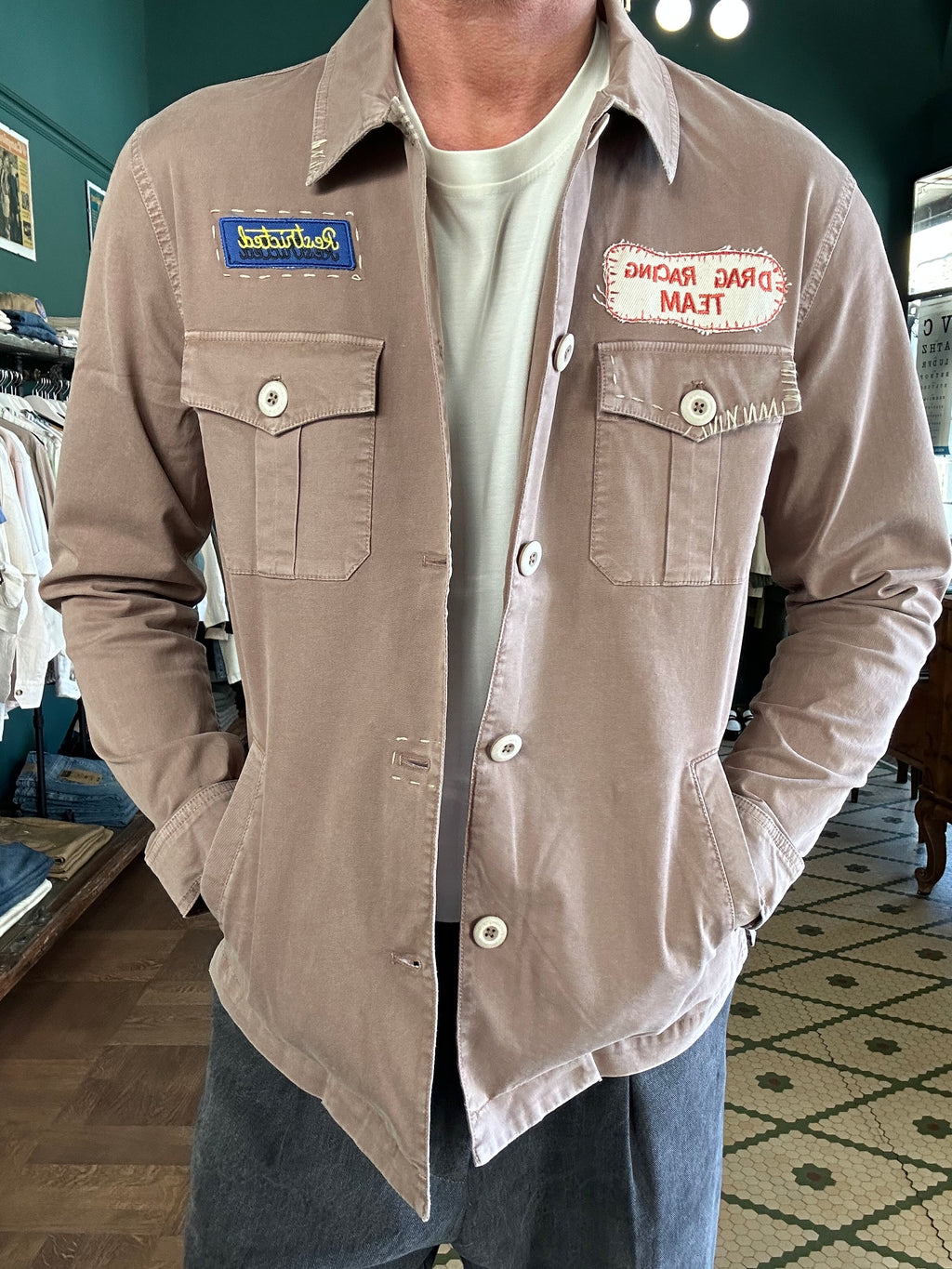 Garry's Earth Military Overshirt