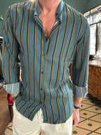 Camicia coreana a righe