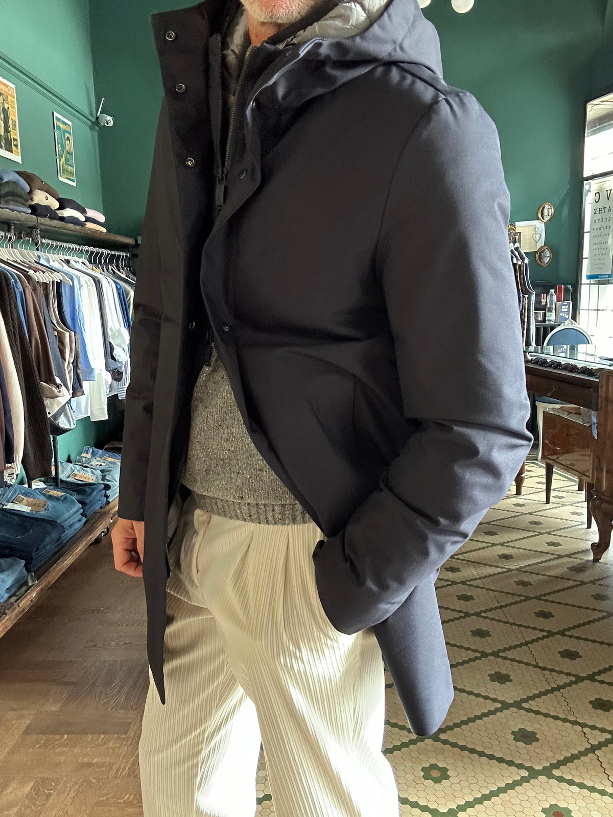 Parka 3 in 1 con interno piumino estraibile