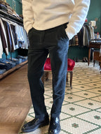 Pantalone Rio velluto coste con pence