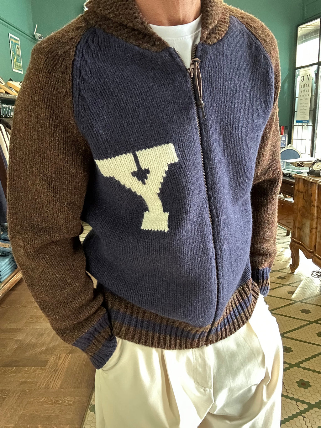 Maglione stadium zip yankees champ in lana Chesapeack’s