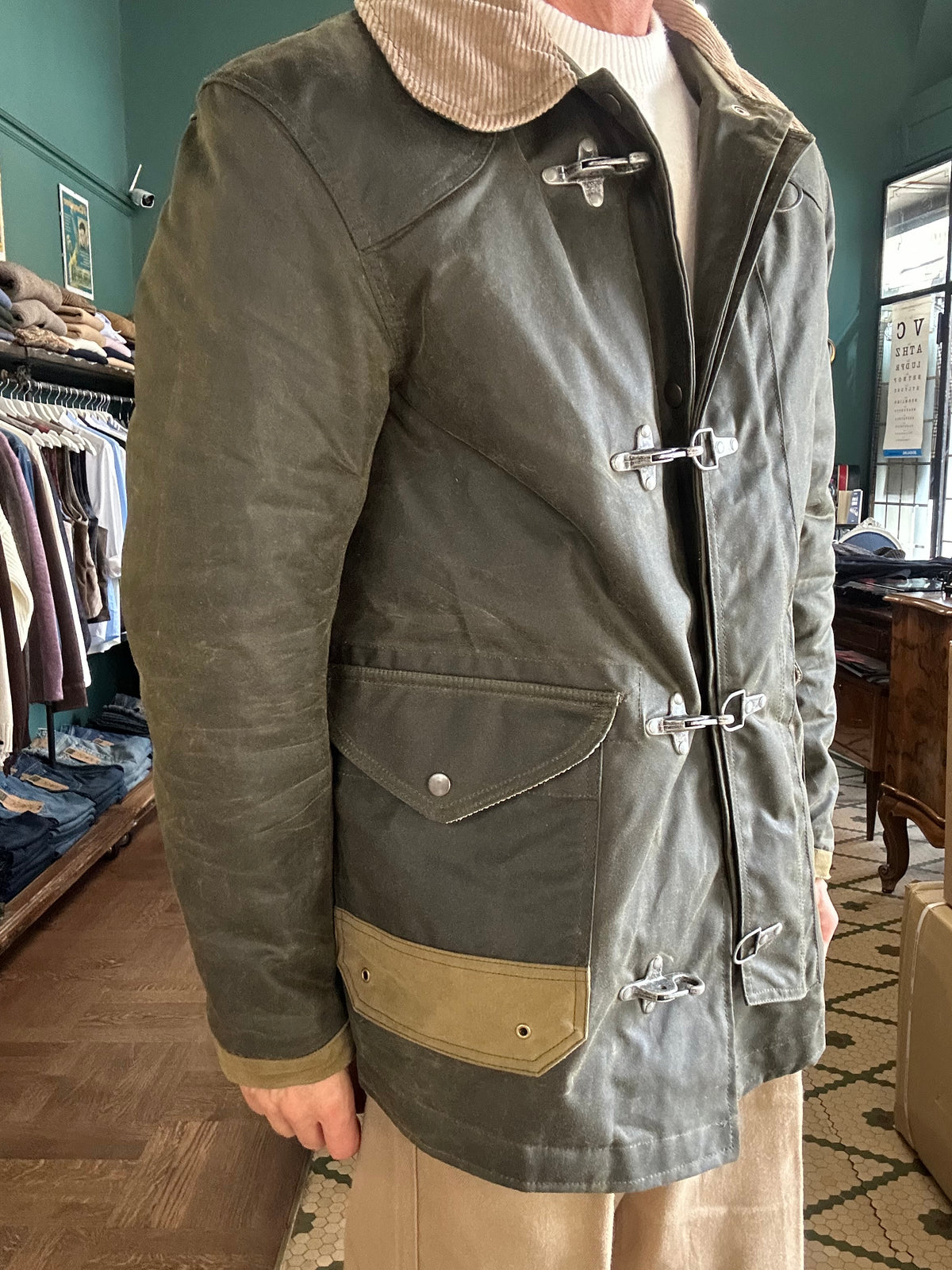 Fireman Jkt Bedford waxed cotton HS Chesapeak’s