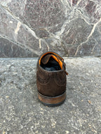 Scarpe Double monk in pelle scamosciata