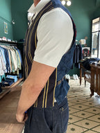 Garry's Earth striped yellow gilet