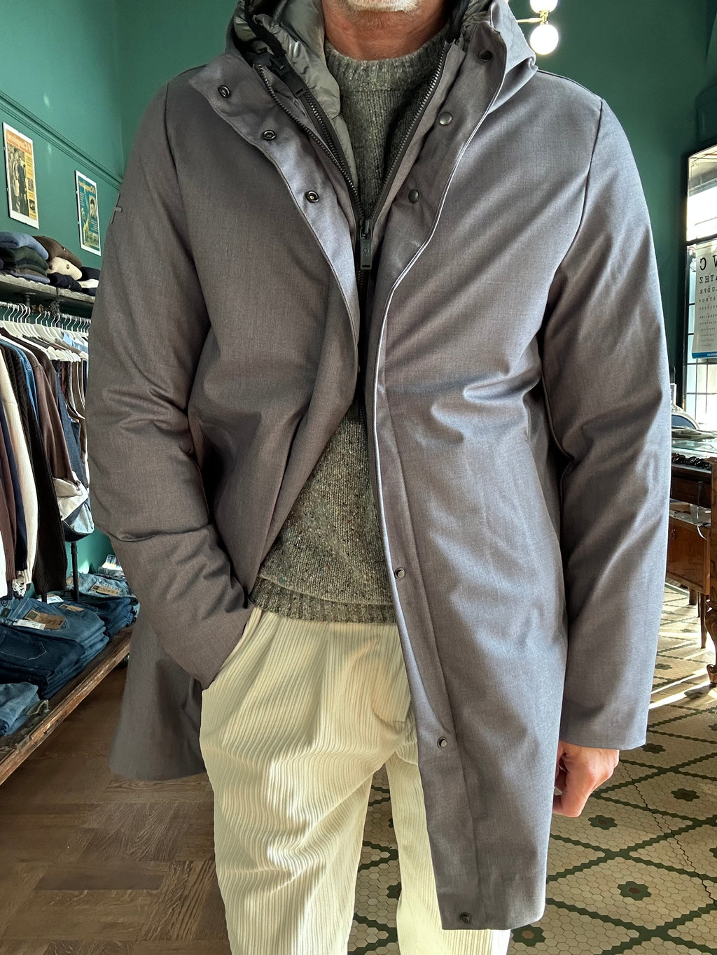 Parka 3 in 1 con interno piumino estraibile
