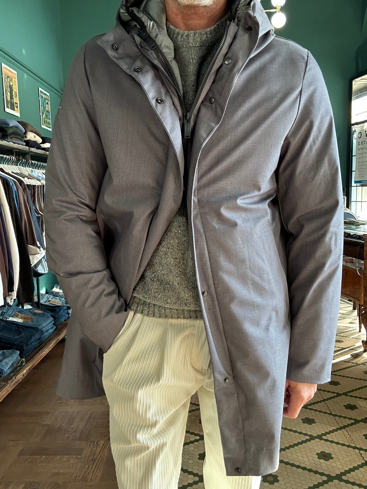 Parka 3 in 1 con interno piumino estraibile