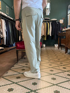 Pantalone telaparacadute con coulisse