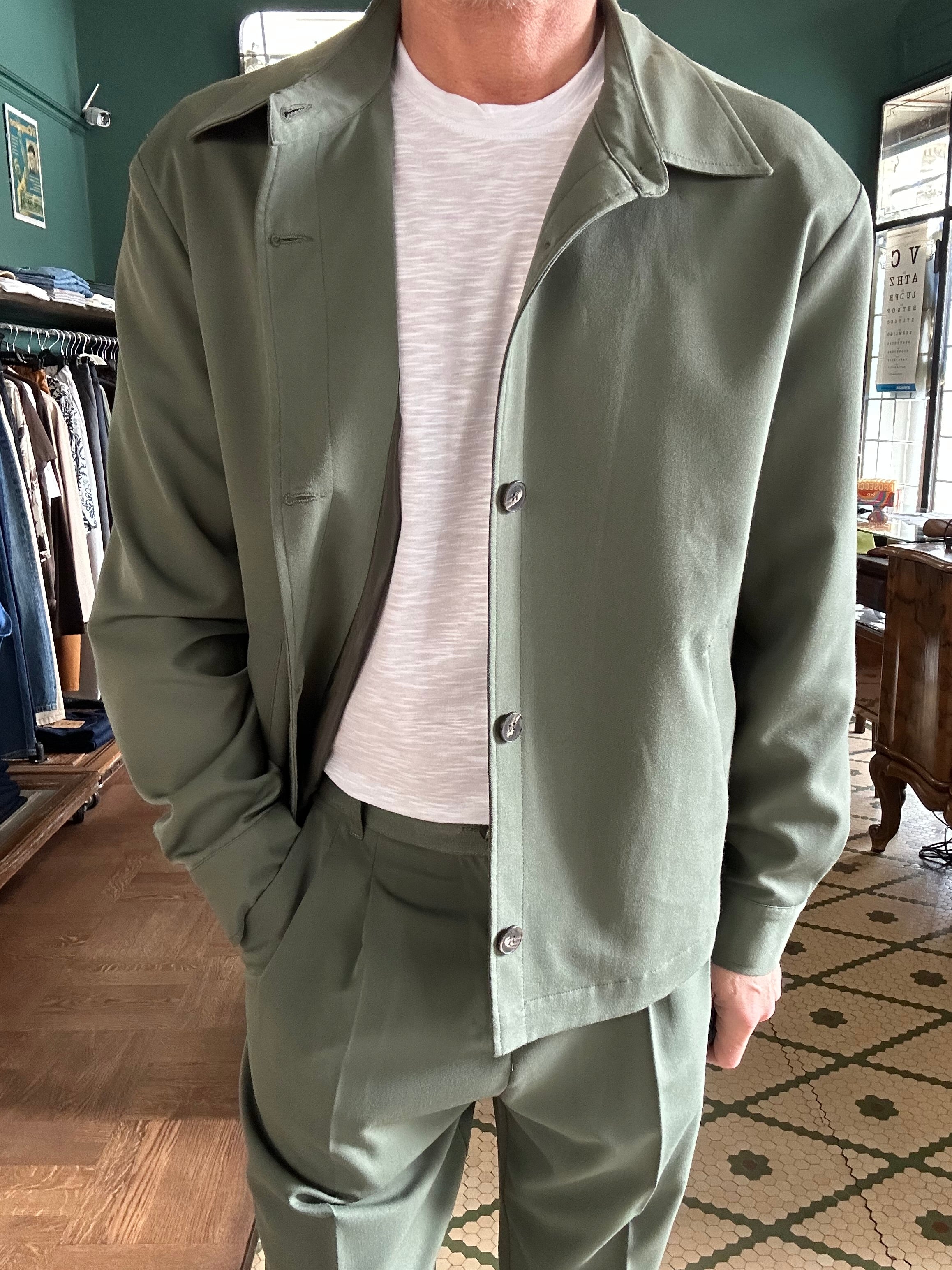 Giubbino collo camicia