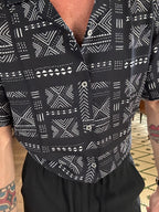 Camicia collo Hawaii fantasia Yonas