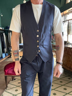 Gilet koon in jearsey