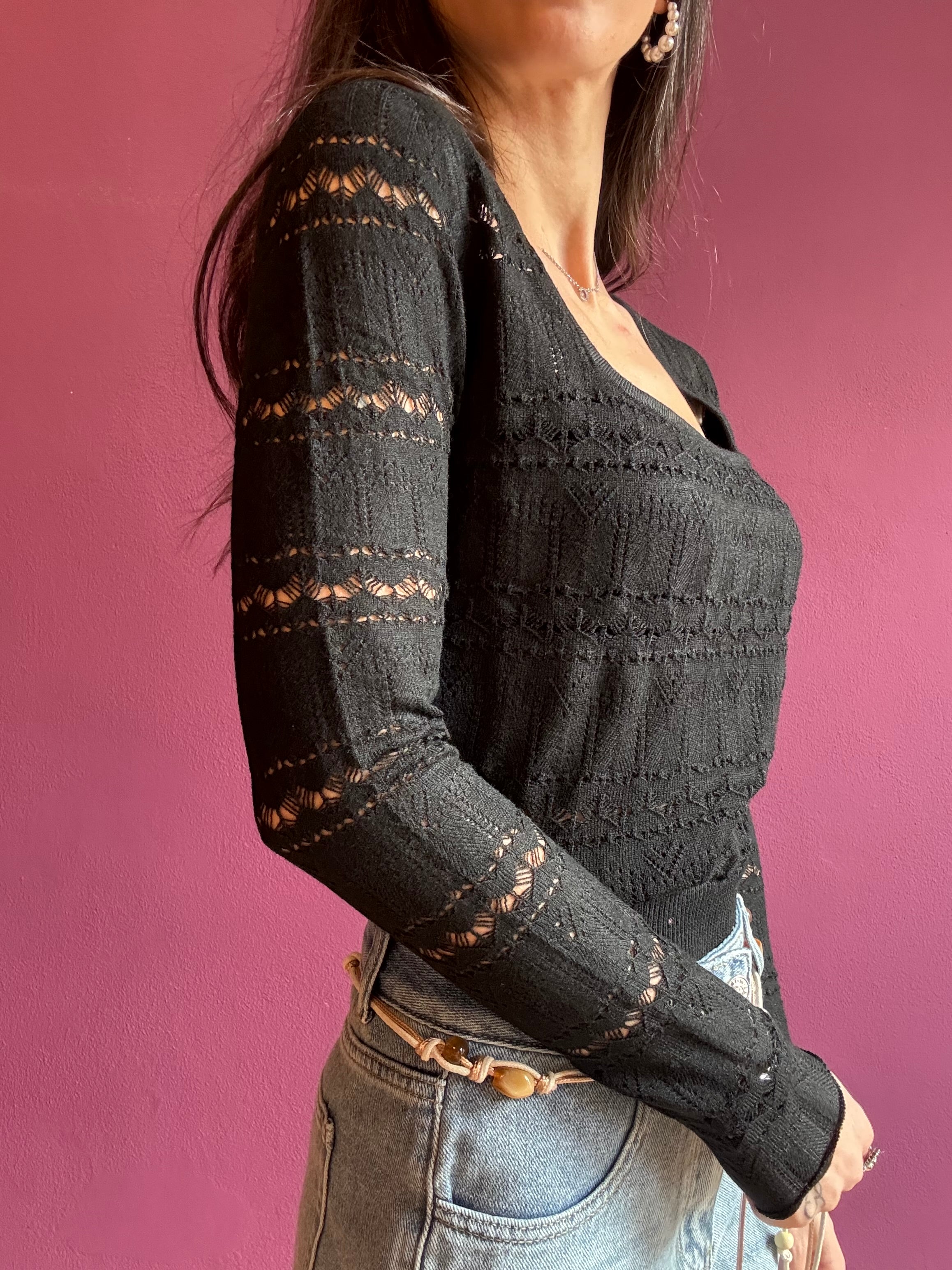 Crochet crop top