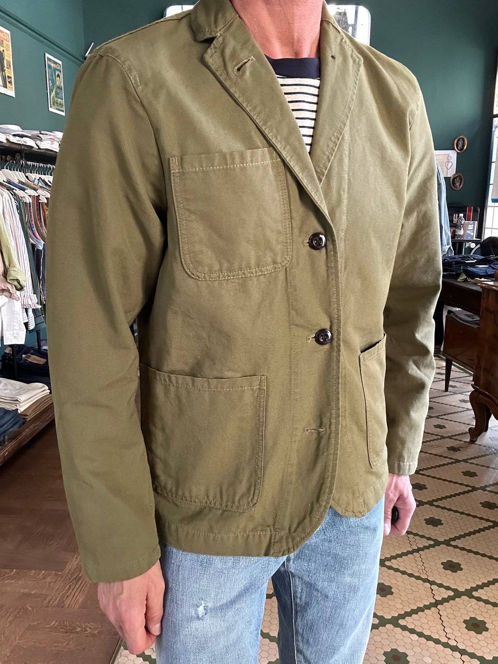 Giacca blazer Chesapeack’s micro canvas pembroke