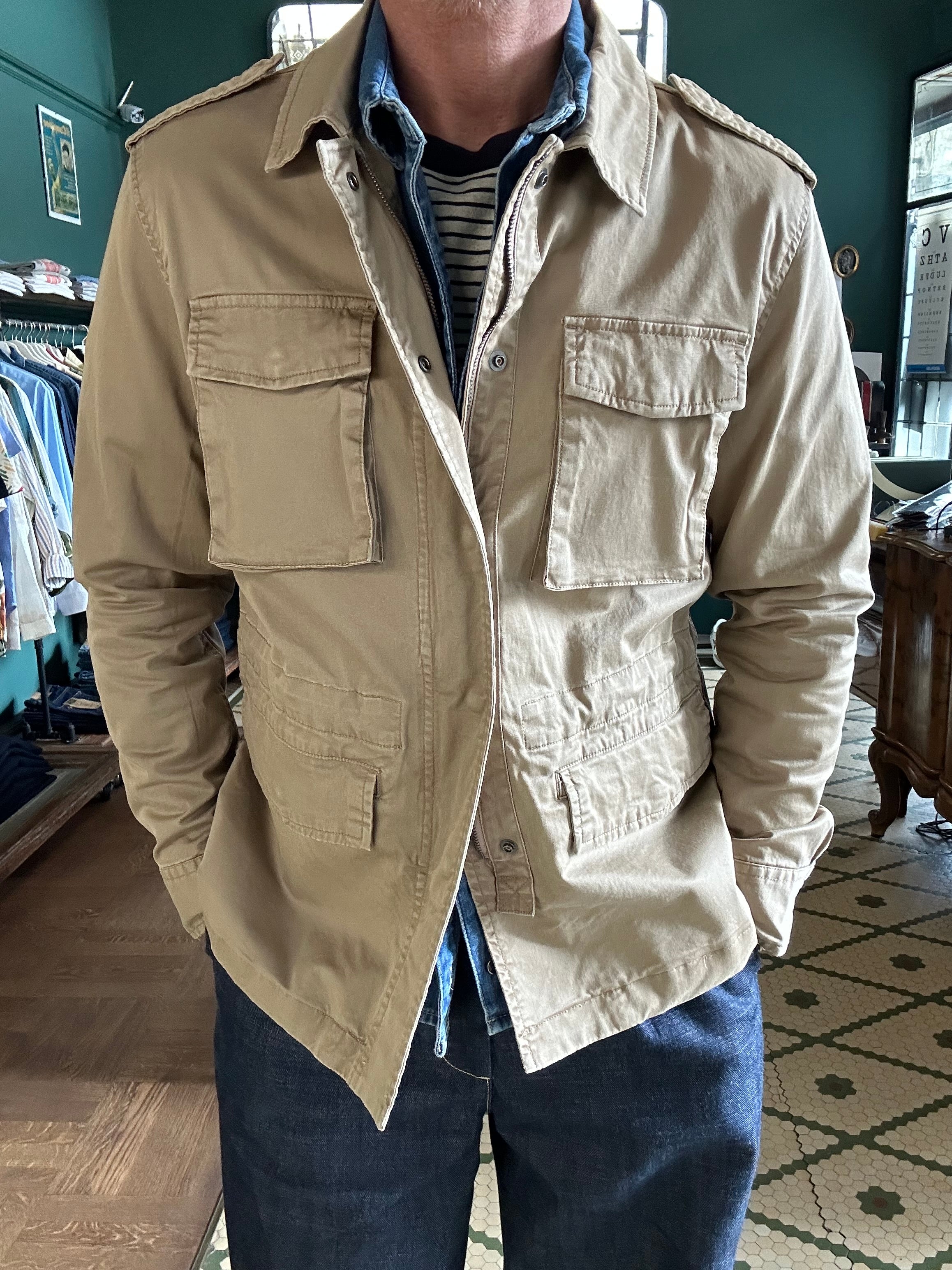 Cotton field jacket