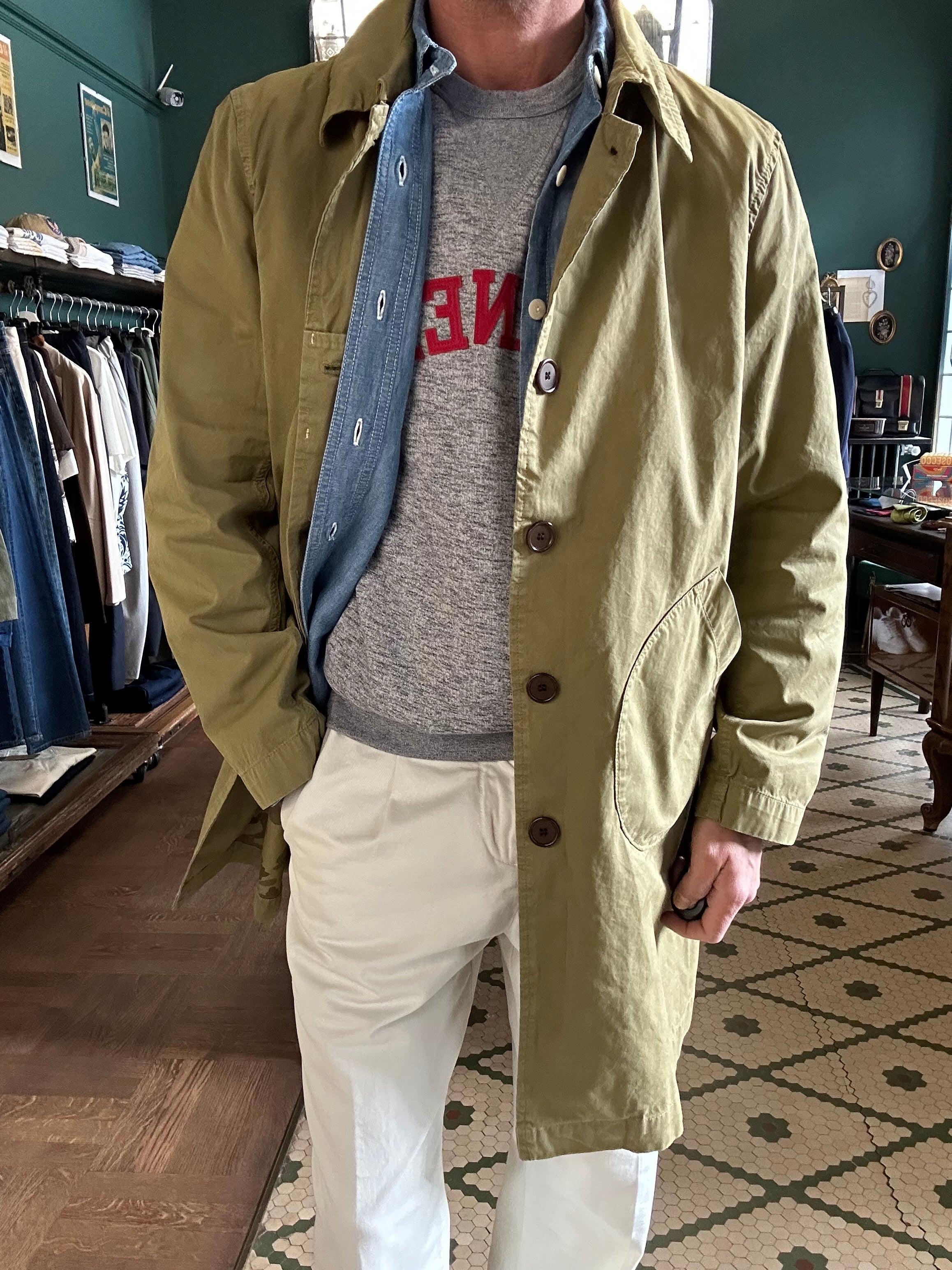 Trench chesapeack’s gabardine Mac