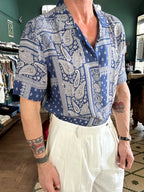 Camicia collo Hawaii fantasia bandana