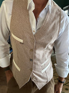 Gilet Garry’s Eart misto lana tramato