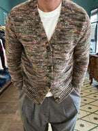 Cardigan misto lana multicolor