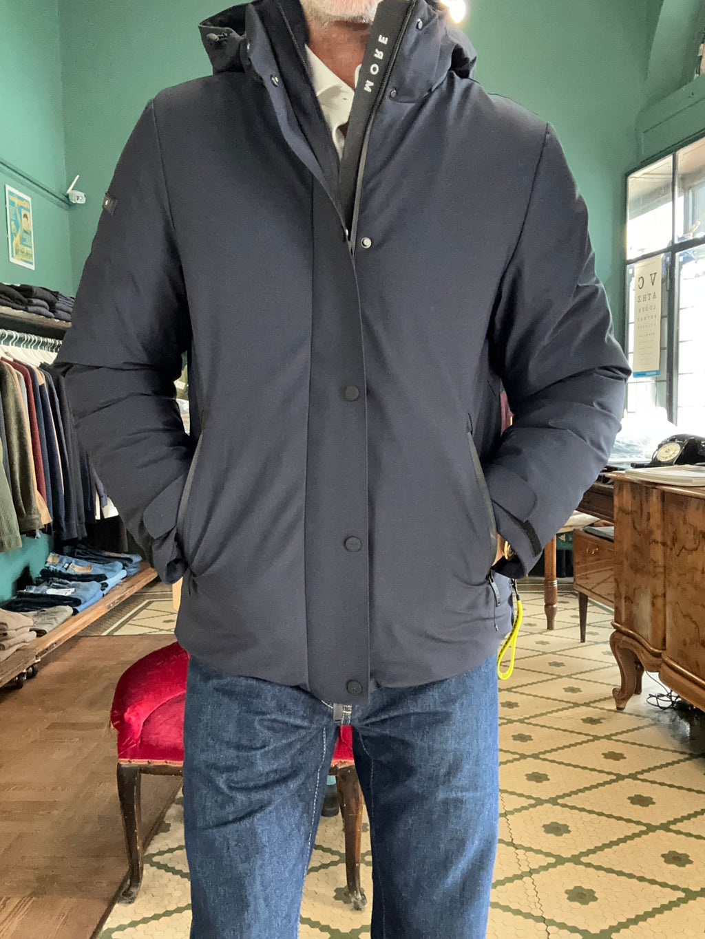 Giubbotto "copernico" tech imbottito