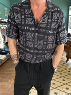 Camicia collo Hawaii fantasia Yonas