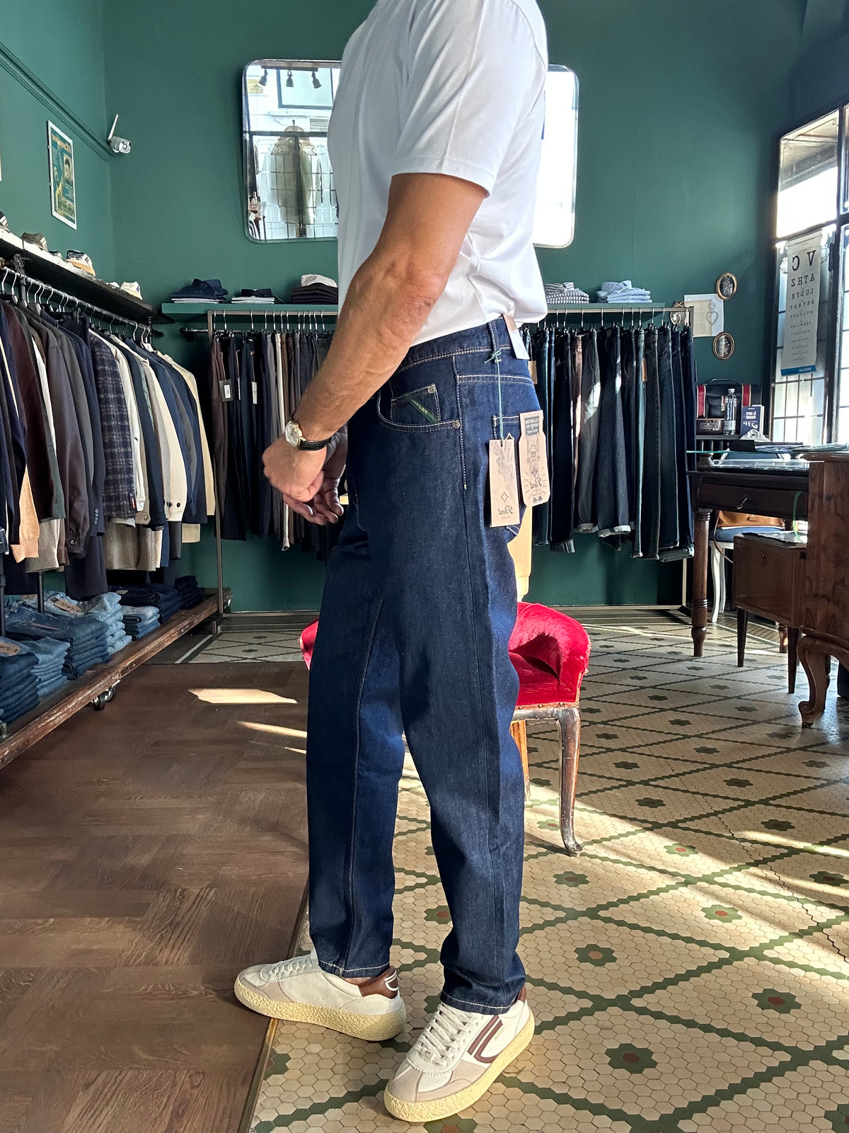 Jeans Yellowstone cropped fit