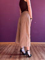 Jorts khaki con cintura
