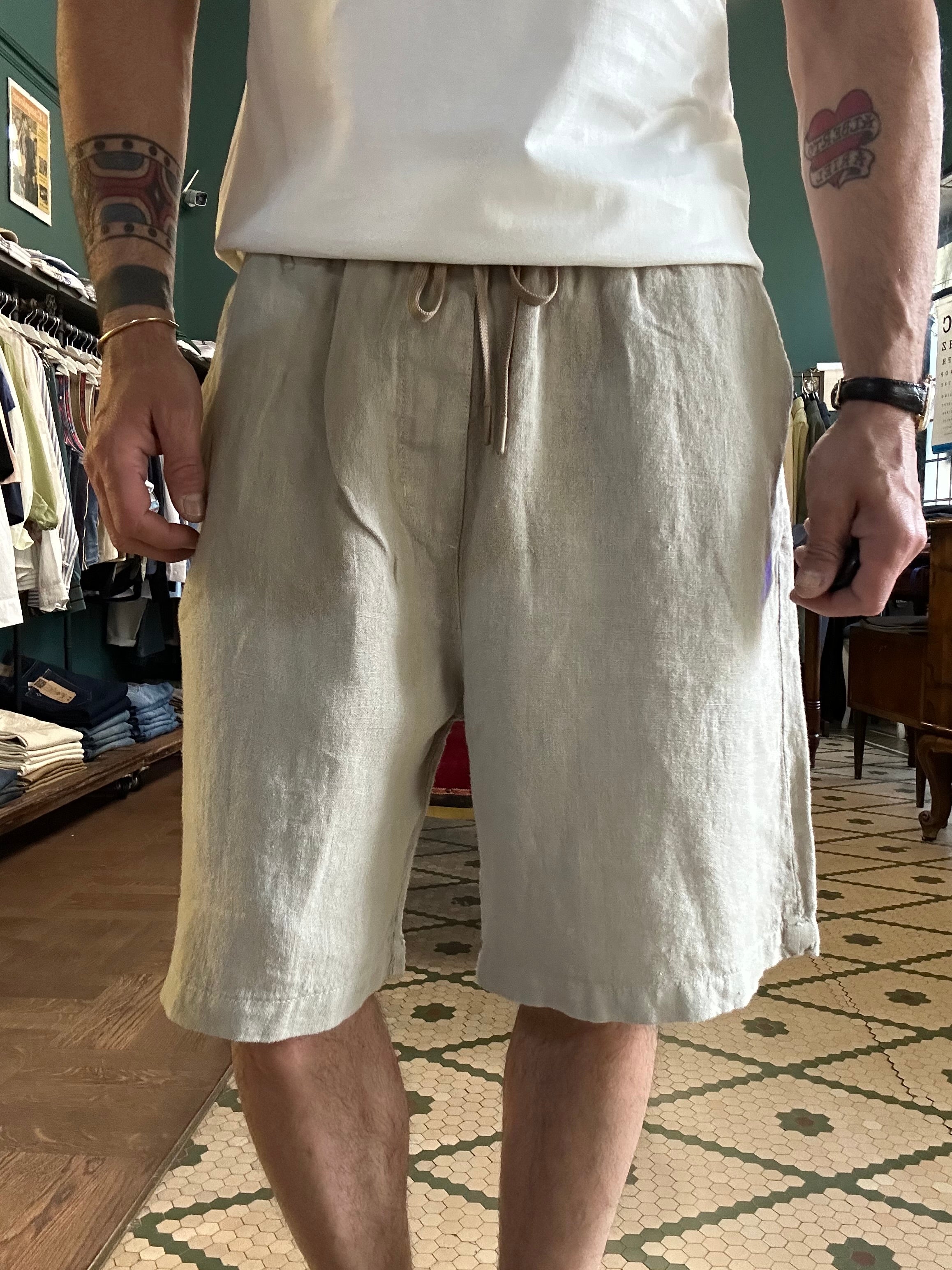 Bermuda oversize in lino