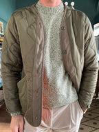 Field jacket camouflage con imbottitura rimovibile