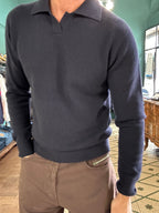 Maglione Polo Retois 100% lana merino