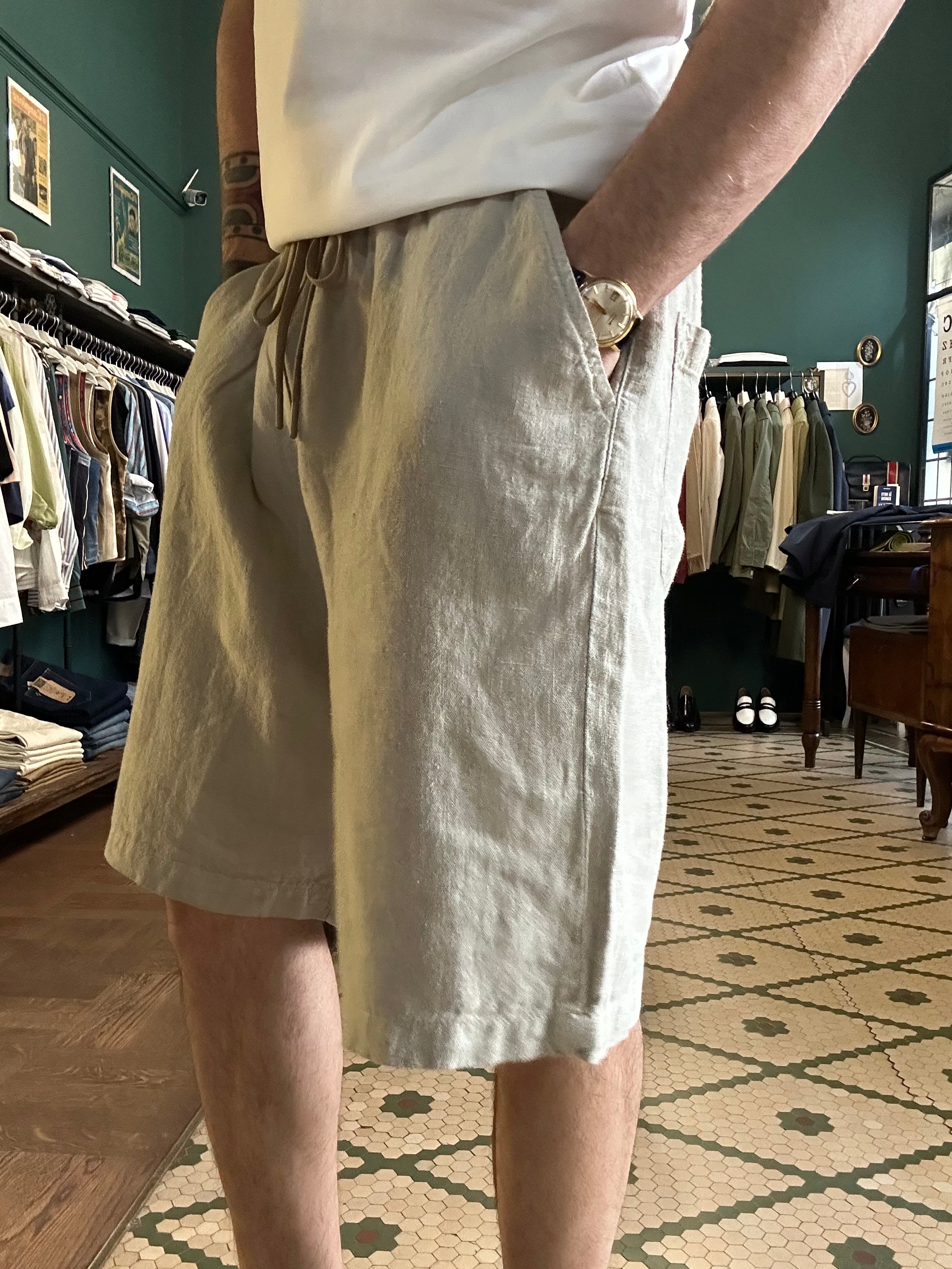 Bermuda oversize in lino