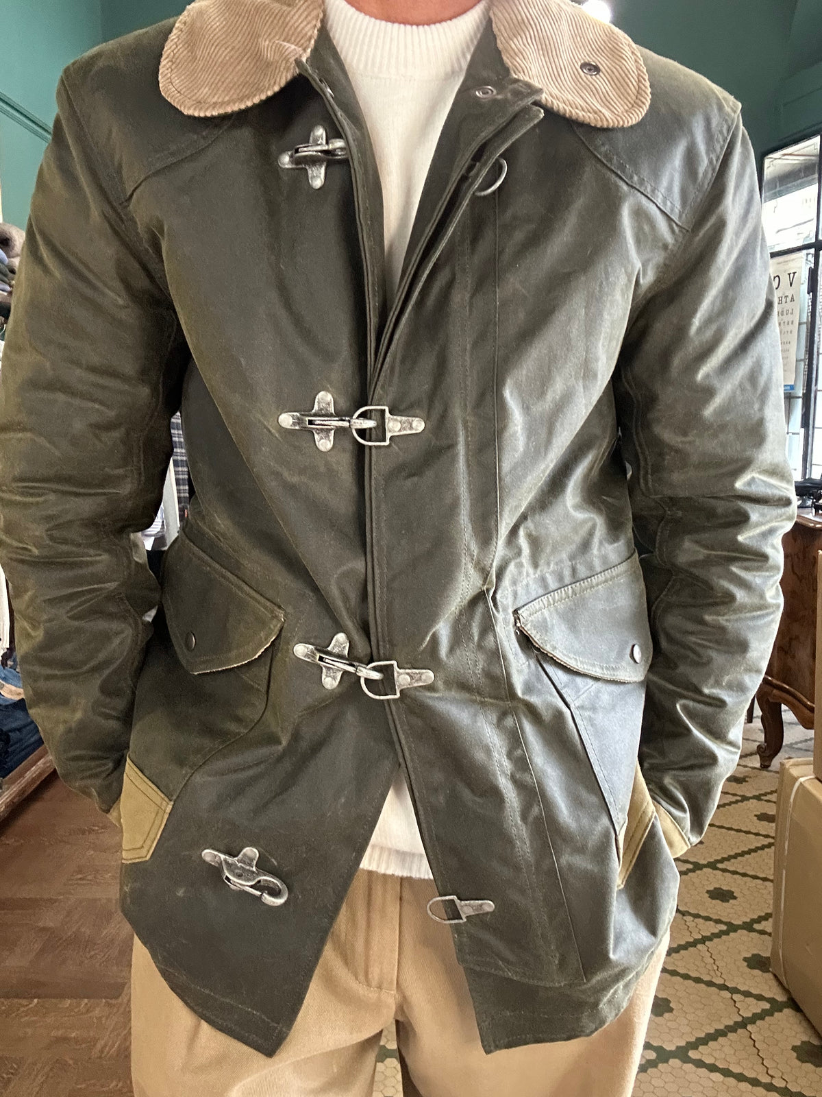 Fireman Jkt Bedford waxed cotton HS Chesapeak’s