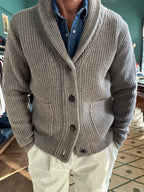 Cardigan 100% lana Made in Italy