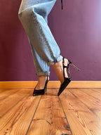 Lefabian pumps with 9 cm heel