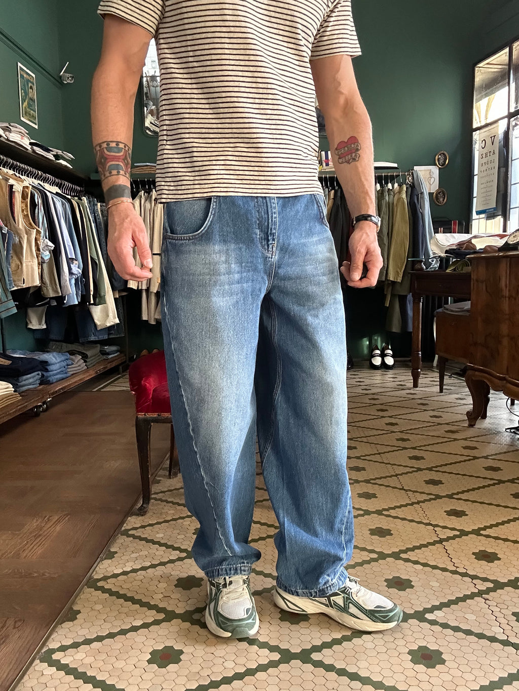 Jeans gran canyon baloon barrel leg
