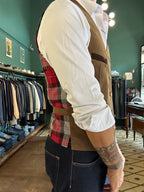 Gilet cotone cerato Garry’s Earth