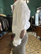Camicia Koon cotone operato con toppe patch