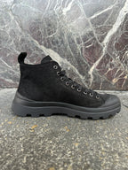 Panachic alte in suede nere