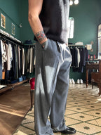 Pantalone con pence lavagna