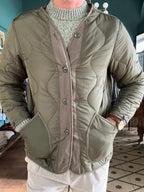 Field jacket camouflage con imbottitura rimovibile