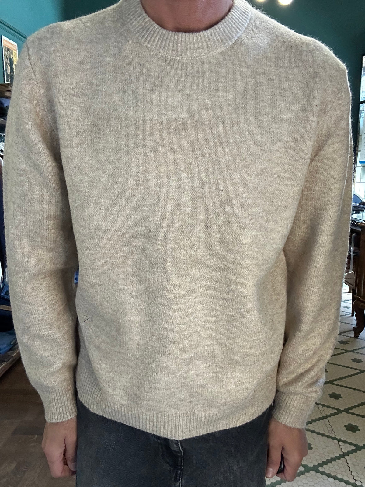 Maglione girocollo over