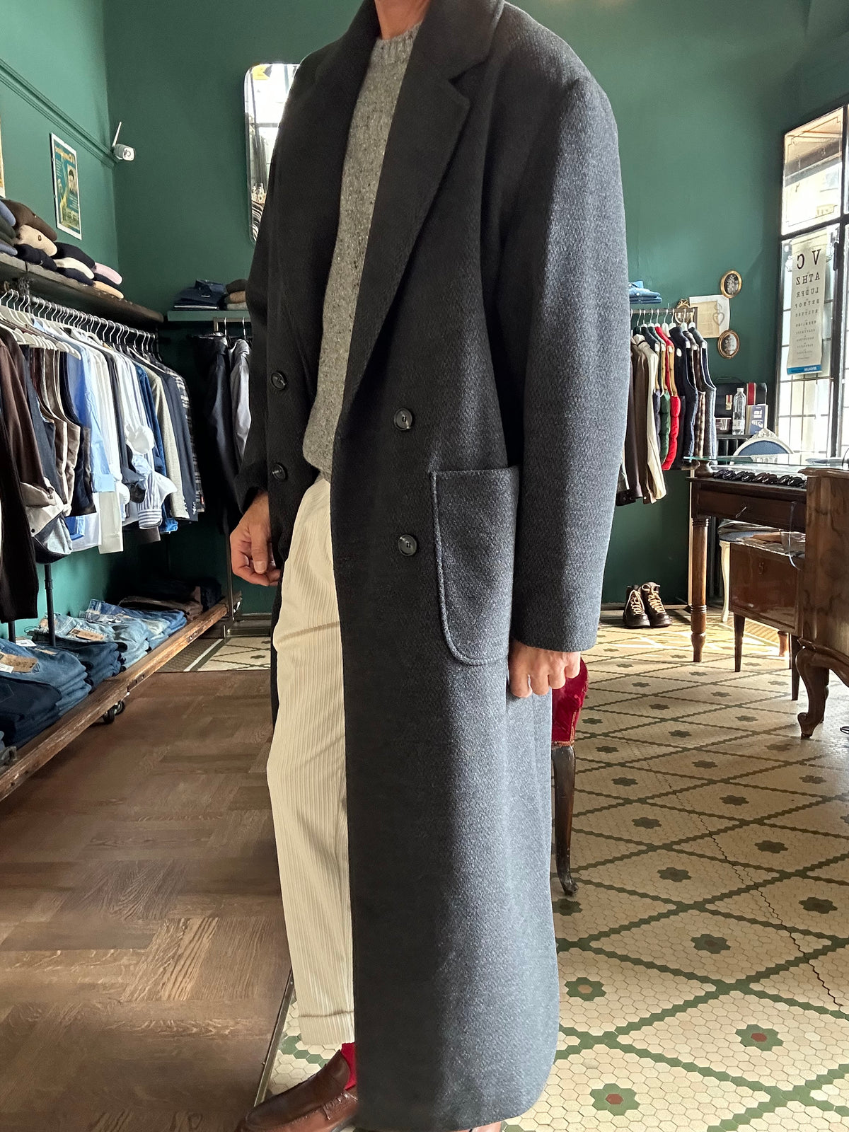 Cappotto lungo made in Italy