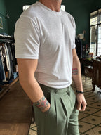 Slub cotton t-shirt