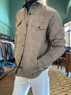 Giubbotto camicia chesapeake’s in lana