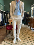 completo tessuto spigato Made in Italy Dandy-abbigliamento