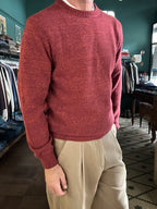 Maglione girocollo lana e cashemire