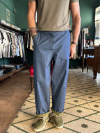 Pantalone vestibilitá comoda in chambray