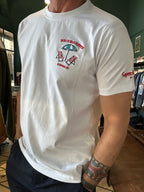 "Dolce far niente" T-shirt with embroidery